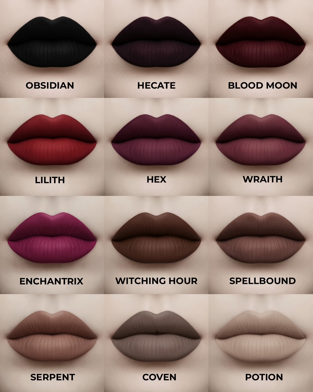 Sacred Alchemy Matte Lip Elixir - 12 Shade Presale Bundle