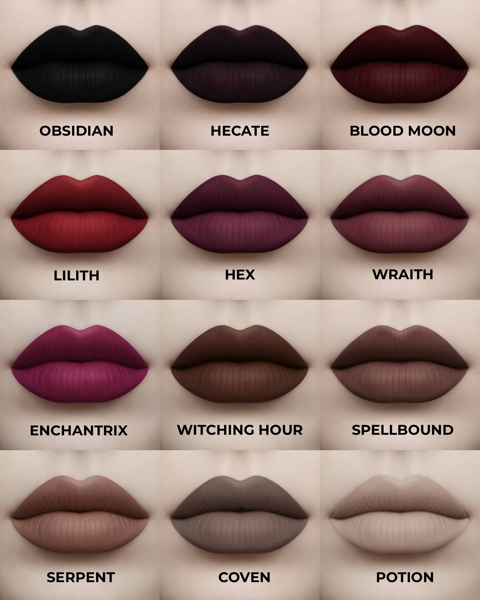Sacred Alchemy Matte Lip Elixir - 12 Shade Presale Bundle